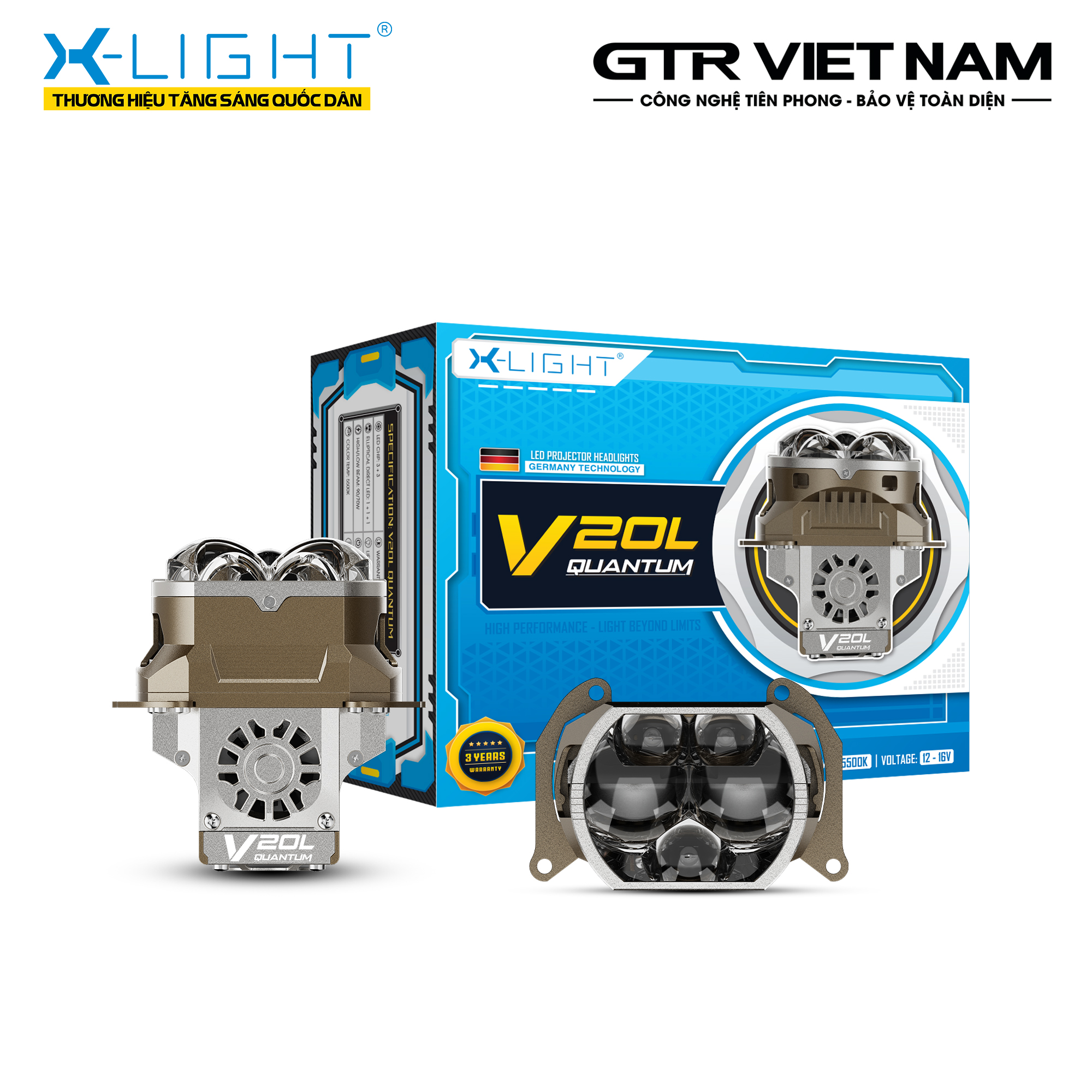 Bi LED X-Light V20L Quantum